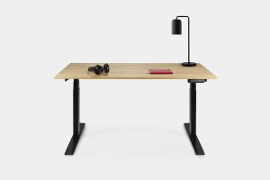 Electric desk / oak  / b