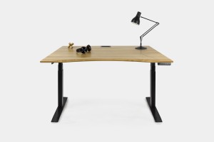 Electric desk / oak ergonomic / b
