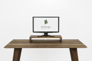 Monitor stand / walnut